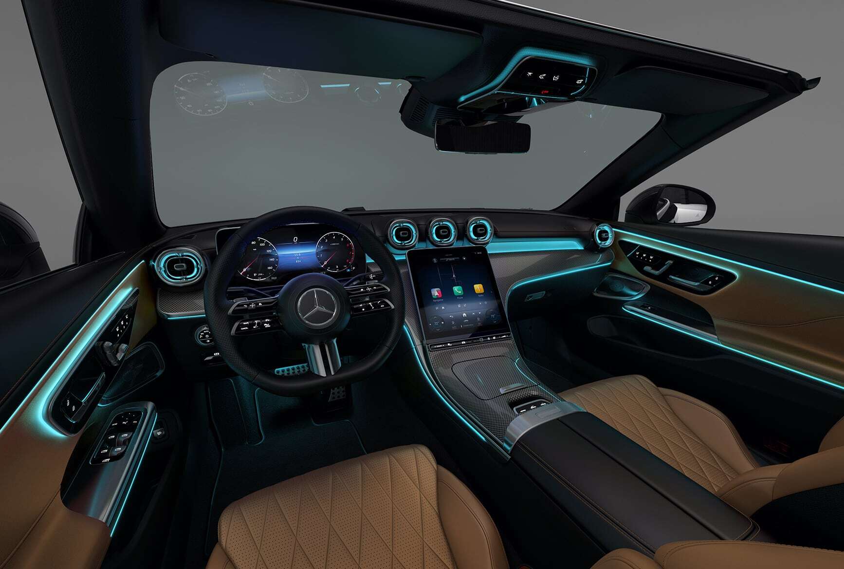2027 Mercedes-Benz CLE Cabriolet technology and infotainment