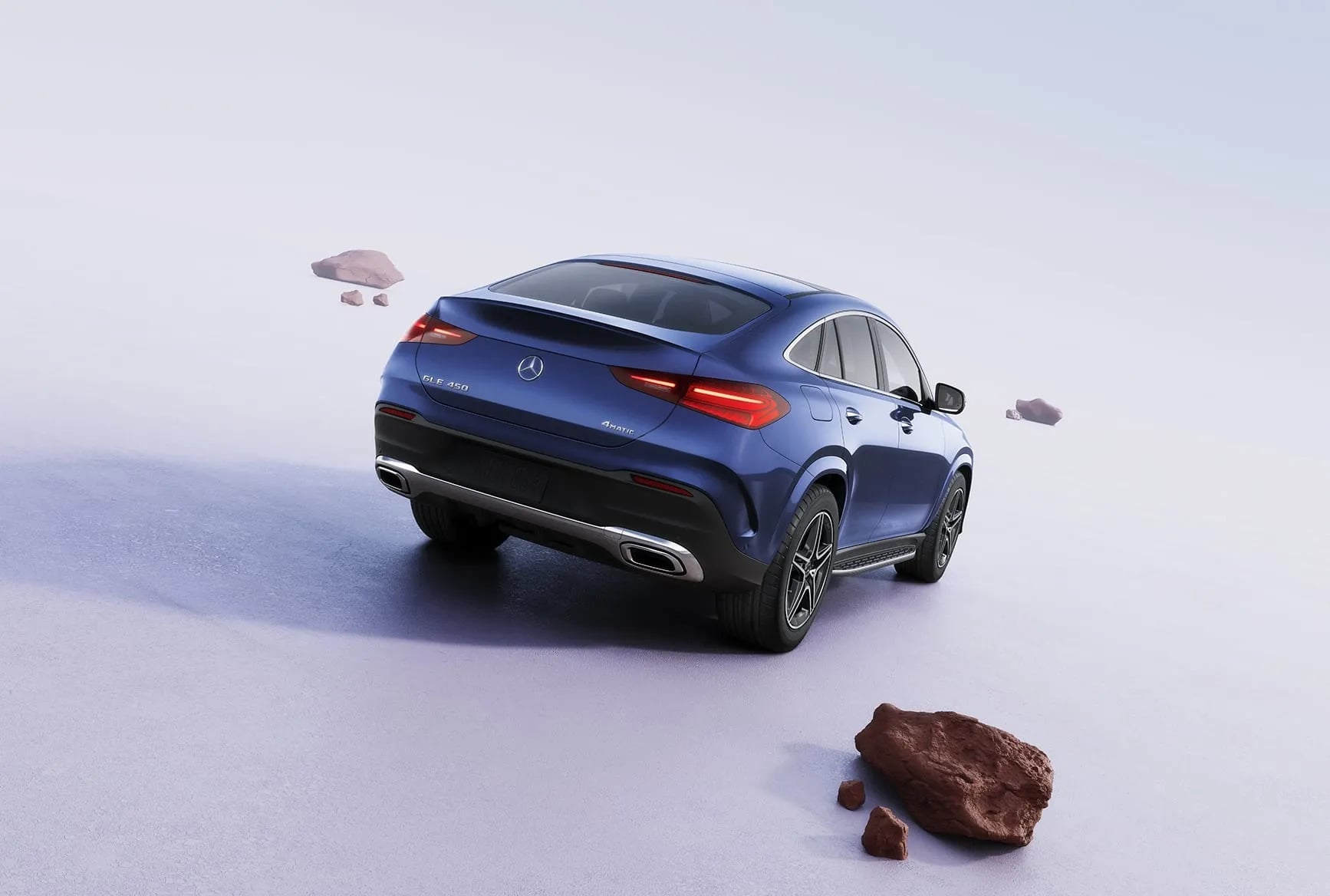 2026 Mercedes-Benz GLE Coupe demonstrating its impressive towing capacity capabilities