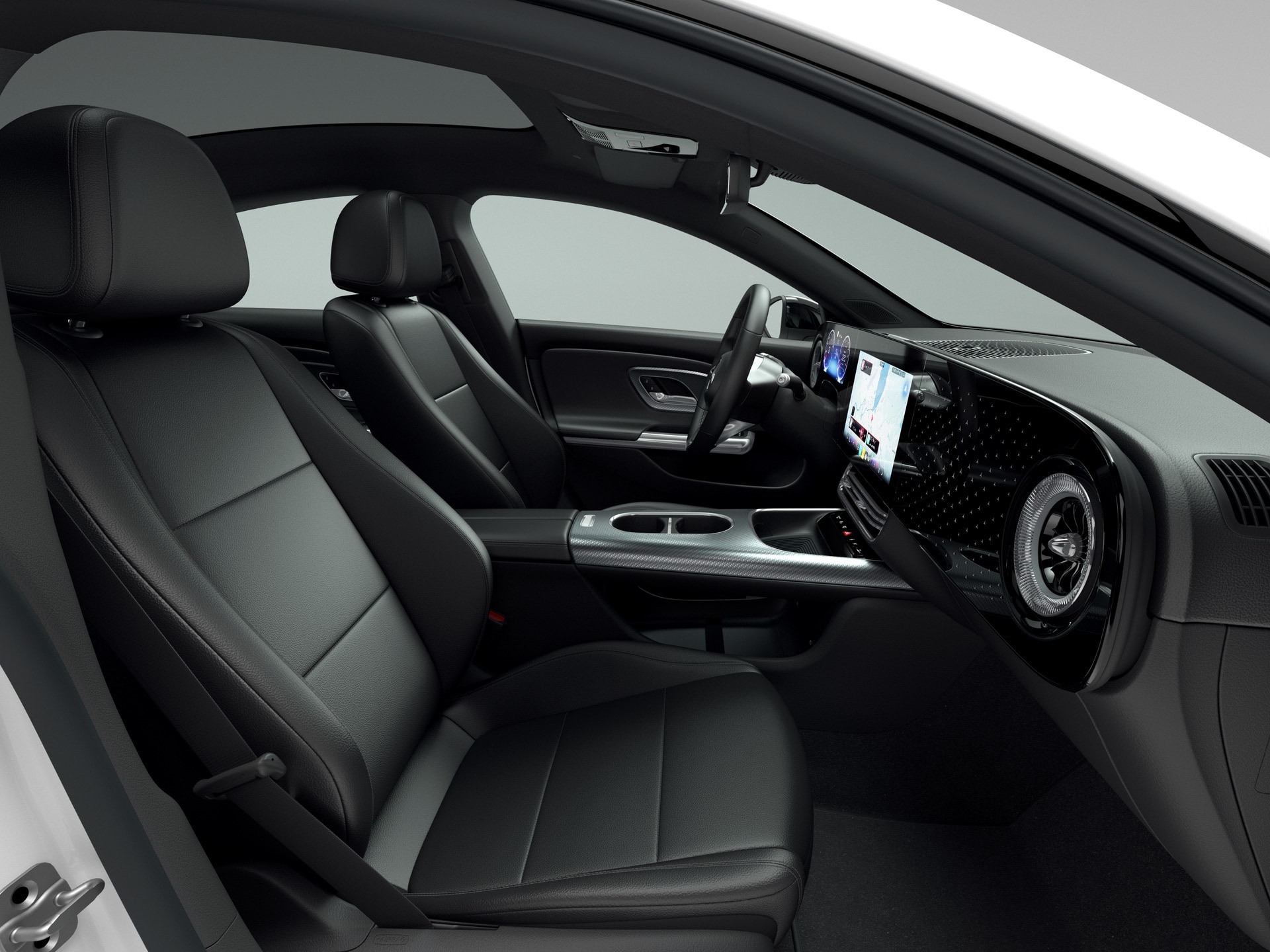 2026 Mercedes-Benz CLA Sedan interior and cargo comparison