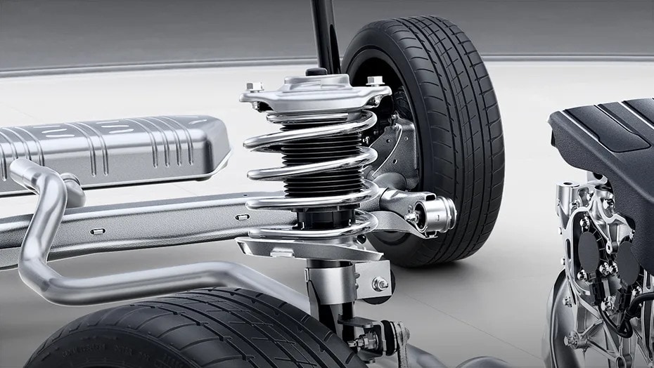 2026 Mercedes-Benz CLA 250 Suspension view
