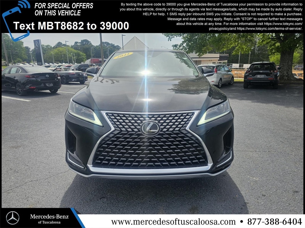 Used 2022 Lexus RX 350 with VIN 2T2AZMAA4NC228682 for sale in Tuscaloosa, AL