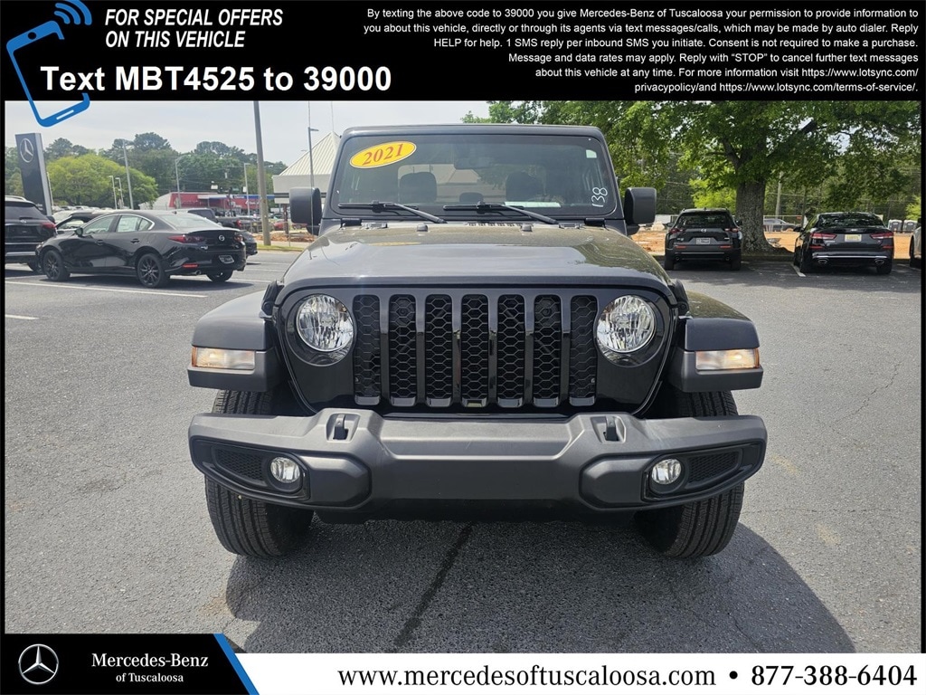 Used 2021 Jeep Gladiator WILLYS with VIN 1C6HJTAG3ML564525 for sale in Tuscaloosa, AL