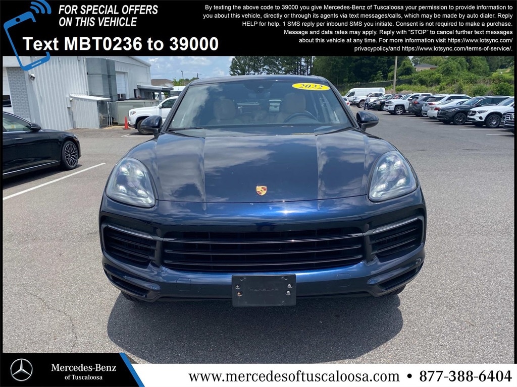 Used 2022 Porsche Cayenne Base with VIN WP1AA2AY5NDA00236 for sale in Tuscaloosa, AL