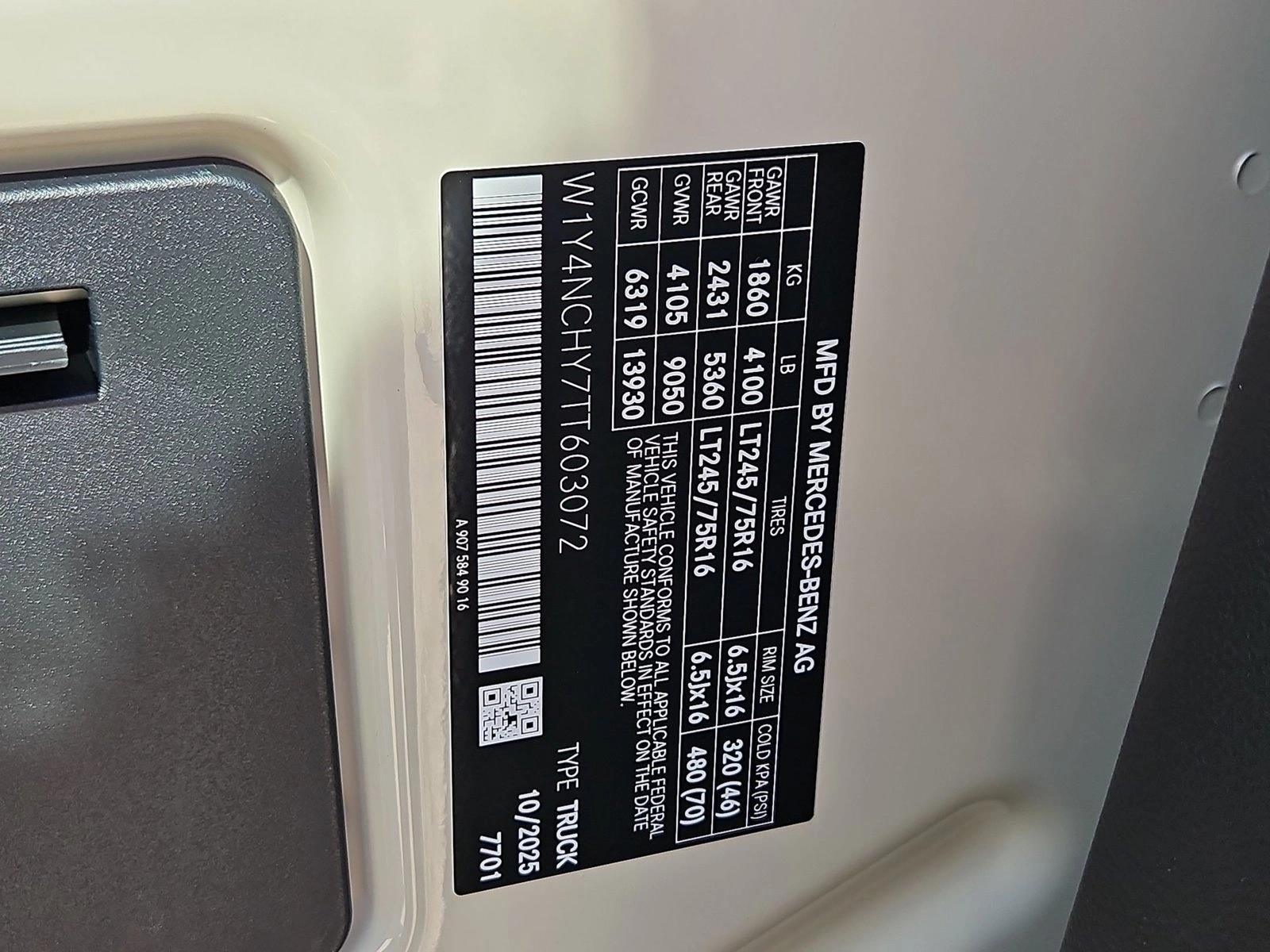2026 Mercedes-Benz Sprinter Cargo Van Base - Photo 16