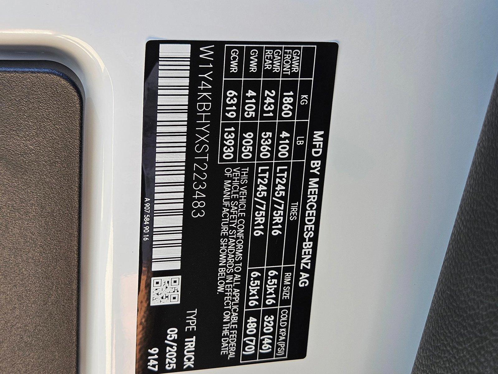 2025 Mercedes-Benz Sprinter Cargo Van Base - Photo 22