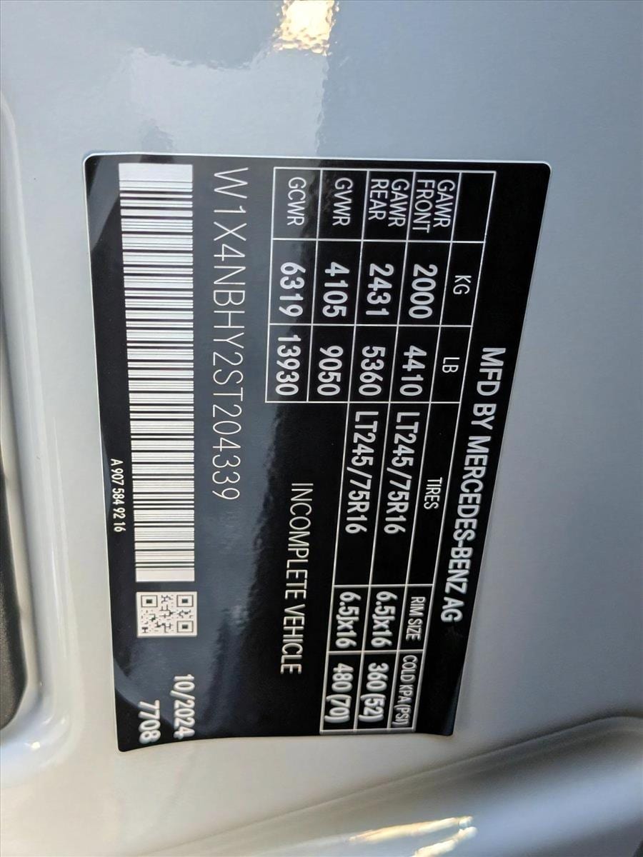2025 Mercedes-Benz Sprinter Cargo Van Base - Photo 18