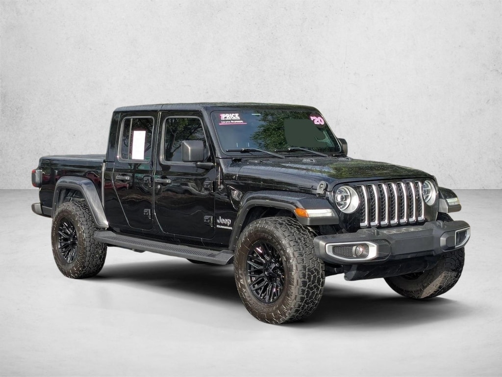 Used 2020 Jeep Gladiator Overland Truck Crew Cab