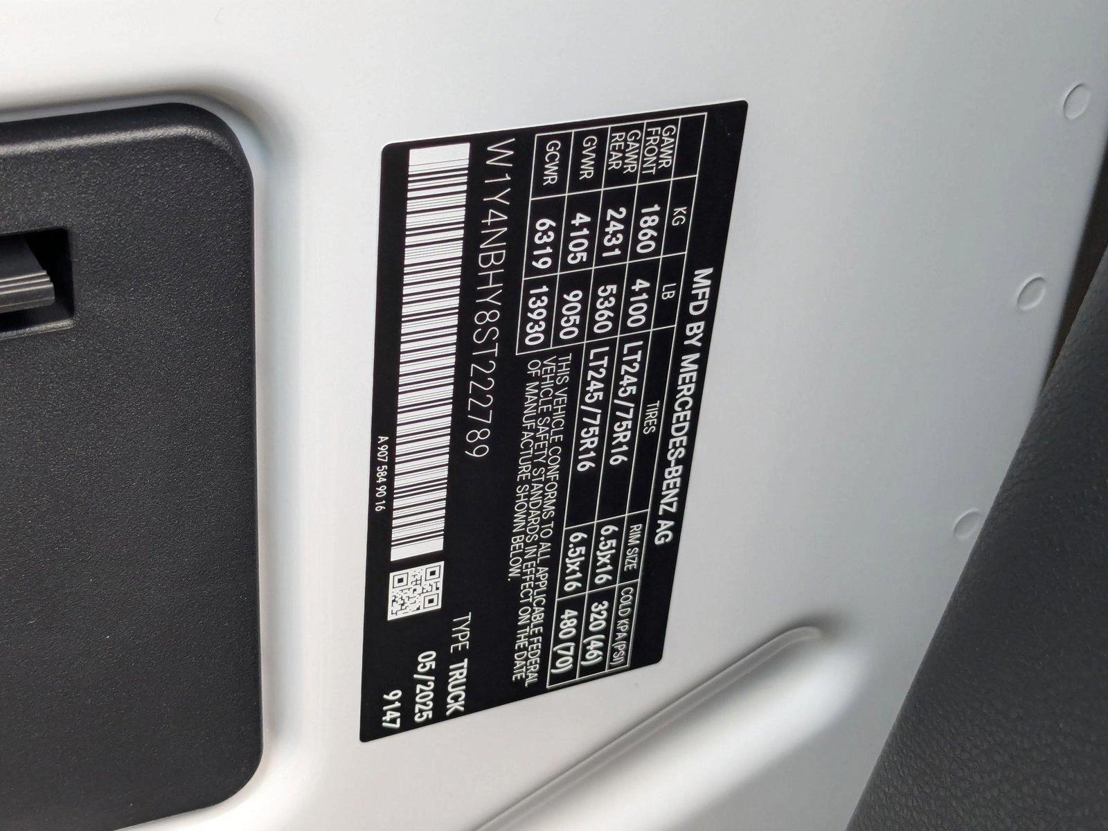 2025 Mercedes-Benz Sprinter Cargo Van Base - Photo 18