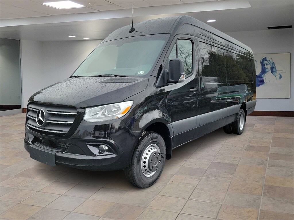 New 2024 Mercedes-Benz Sprinter 3500 XD High Roof 4-Cyl Diesel HO Van Extended Cargo Van