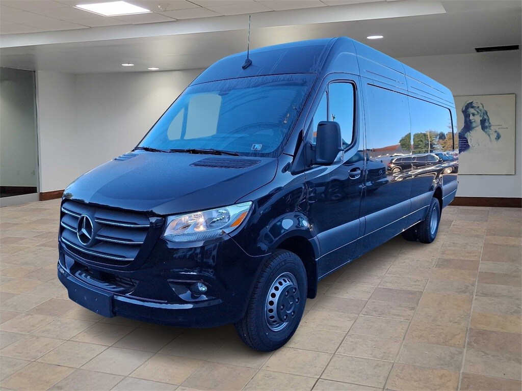New 2024 Mercedes-Benz Sprinter 3500 XD High Roof 4-Cyl Diesel HO Van Extended Cargo Van