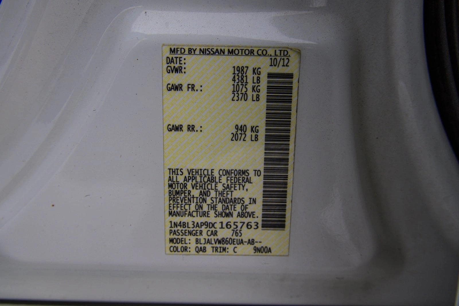 2013 NISSAN ALTIMA - Image 27