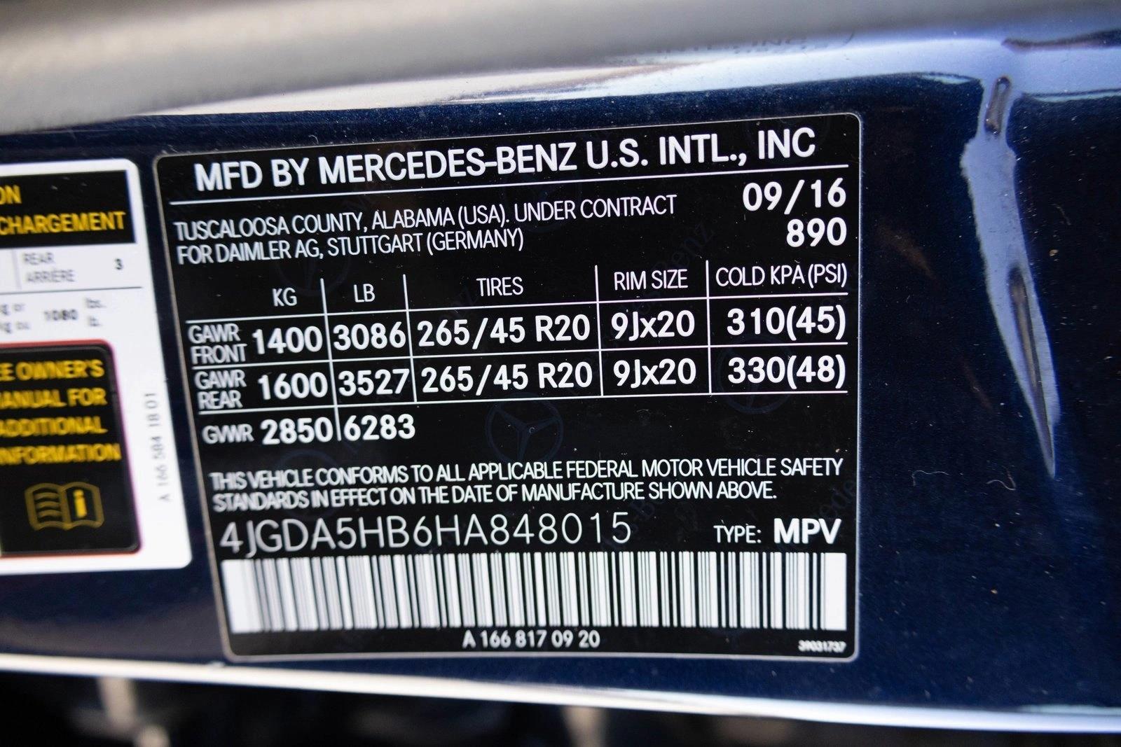 2017 MERCEDES-BENZ GLE-CLASS - Image 28