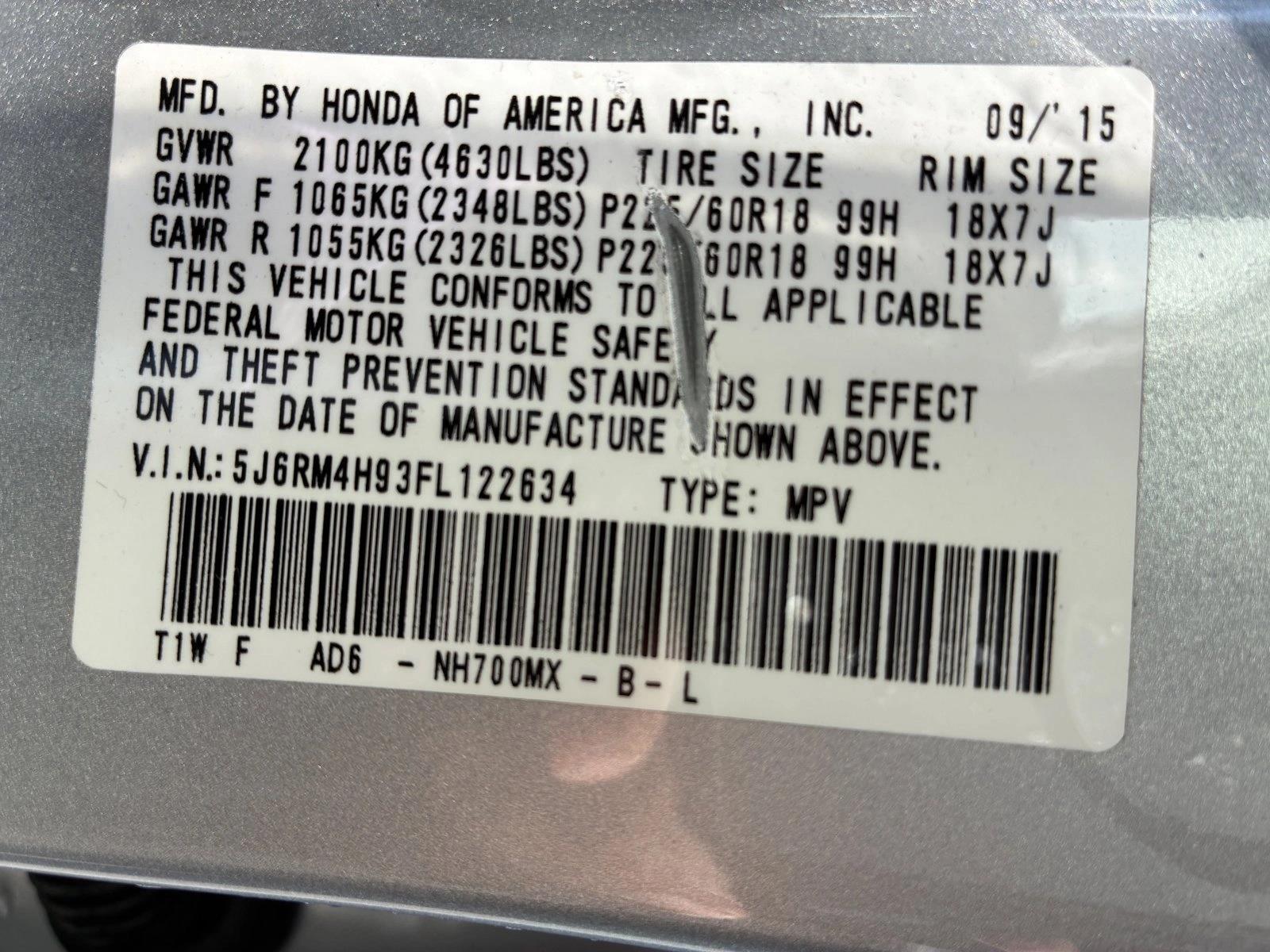 2015 HONDA CR-V - Image 18