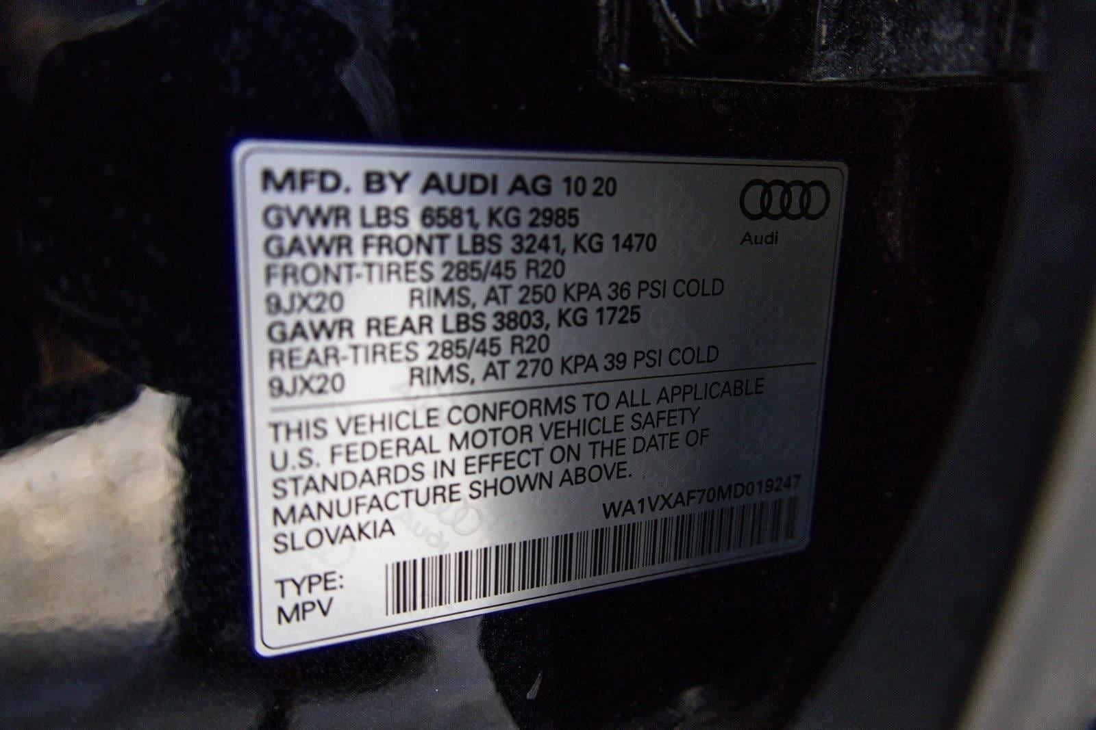 2021 AUDI Q7 - Image 29