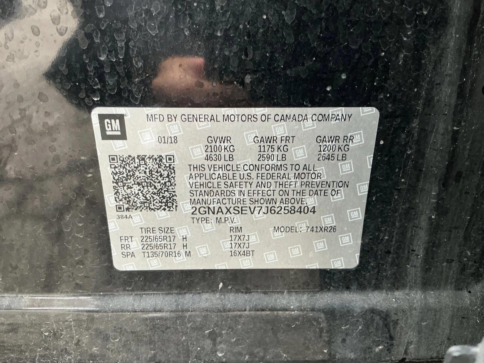 2018 CHEVROLET EQUINOX - Image 15