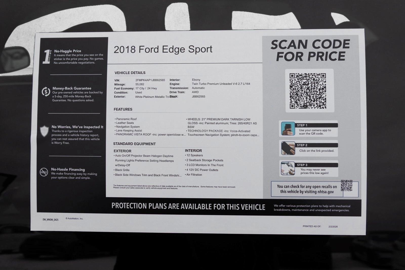2018 FORD EDGE - Image 30
