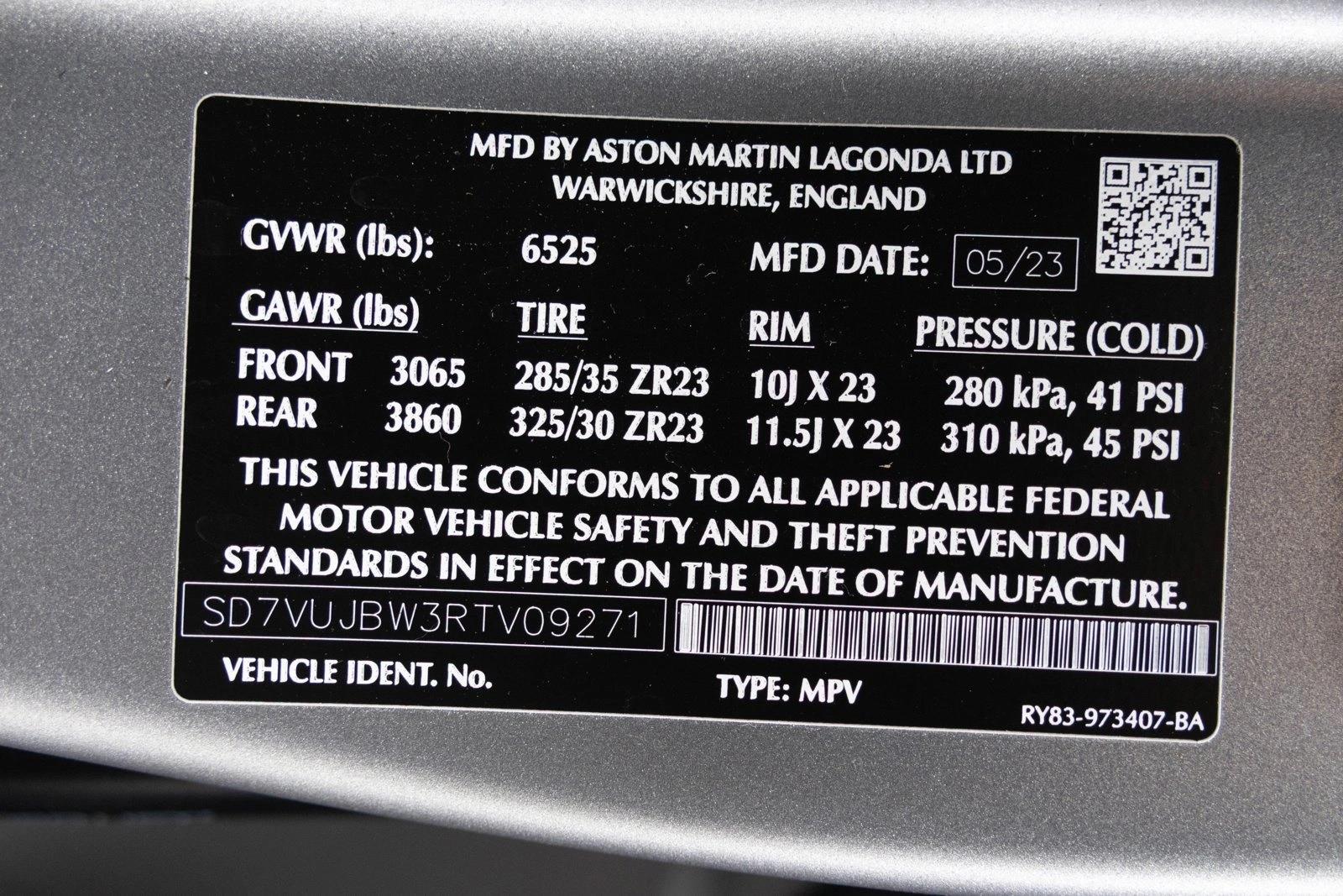 2024 ASTON MARTIN DBX - Image 29