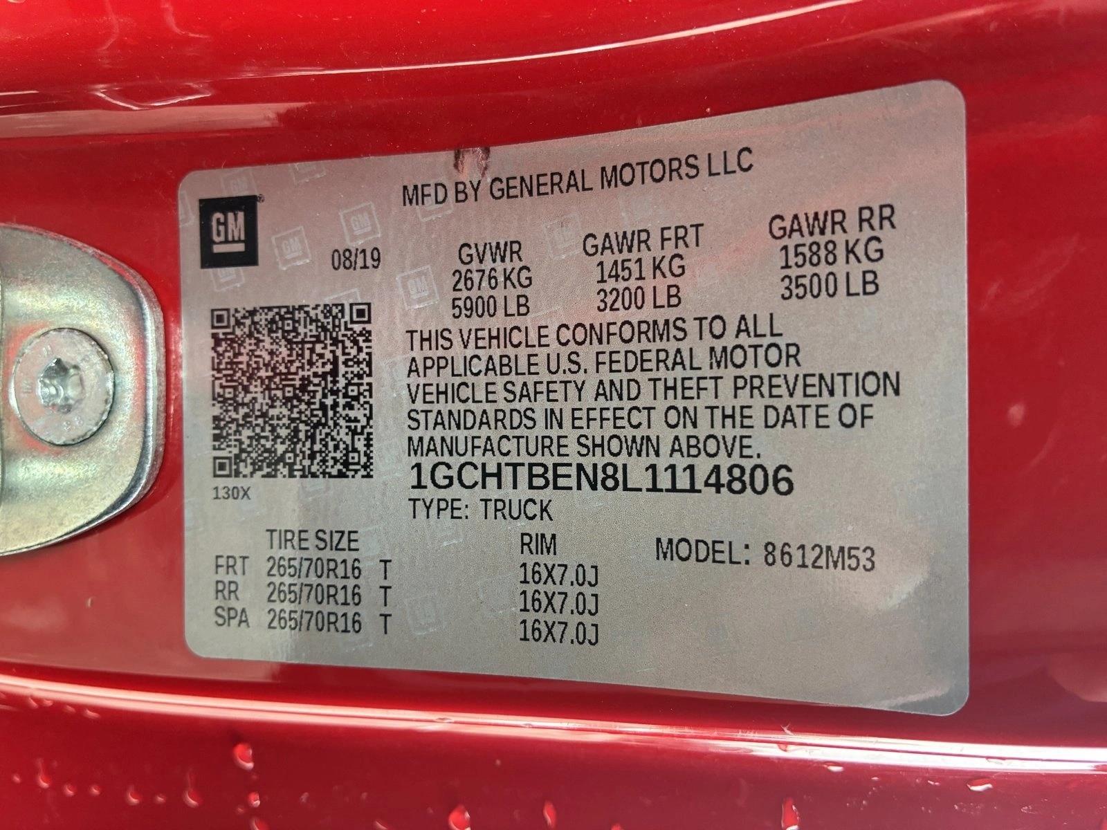 2020 CHEVROLET COLORADO - Image 26