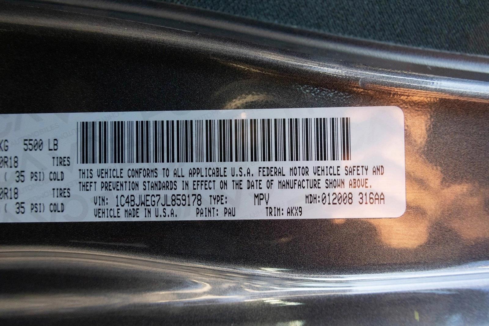 2018 JEEP WRANGLER JK - Image 25