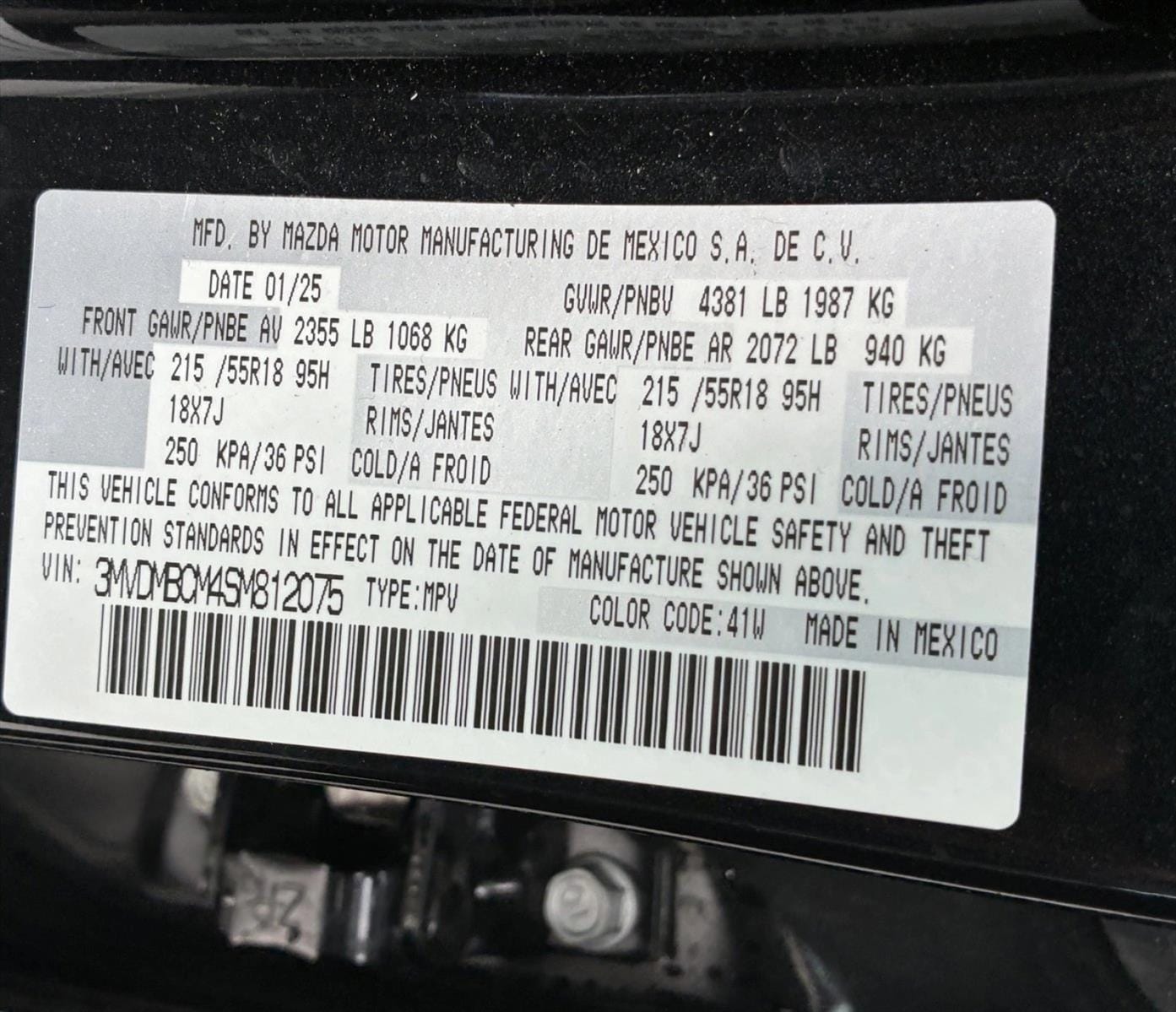 2025 MAZDA CX-30 - Image 20