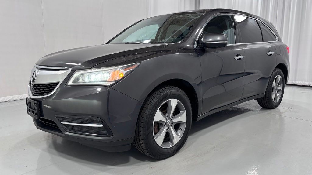 Gray (Graphite Luster Metallic) 2016 Acura MDX SUV / Crossover All-Wheel Drive 9-Speed Automatic