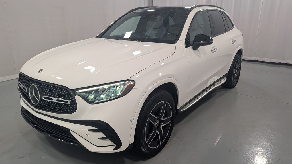 Polar White 2023 Mercedes-Benz GLC SUV / Crossover All-Wheel Drive 9-Speed Automatic