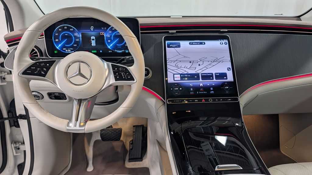 Certified 2023 Mercedes-Benz EQE SUV Base with VIN 4JGGM1CB6PA009310 for sale in Willoughby, OH