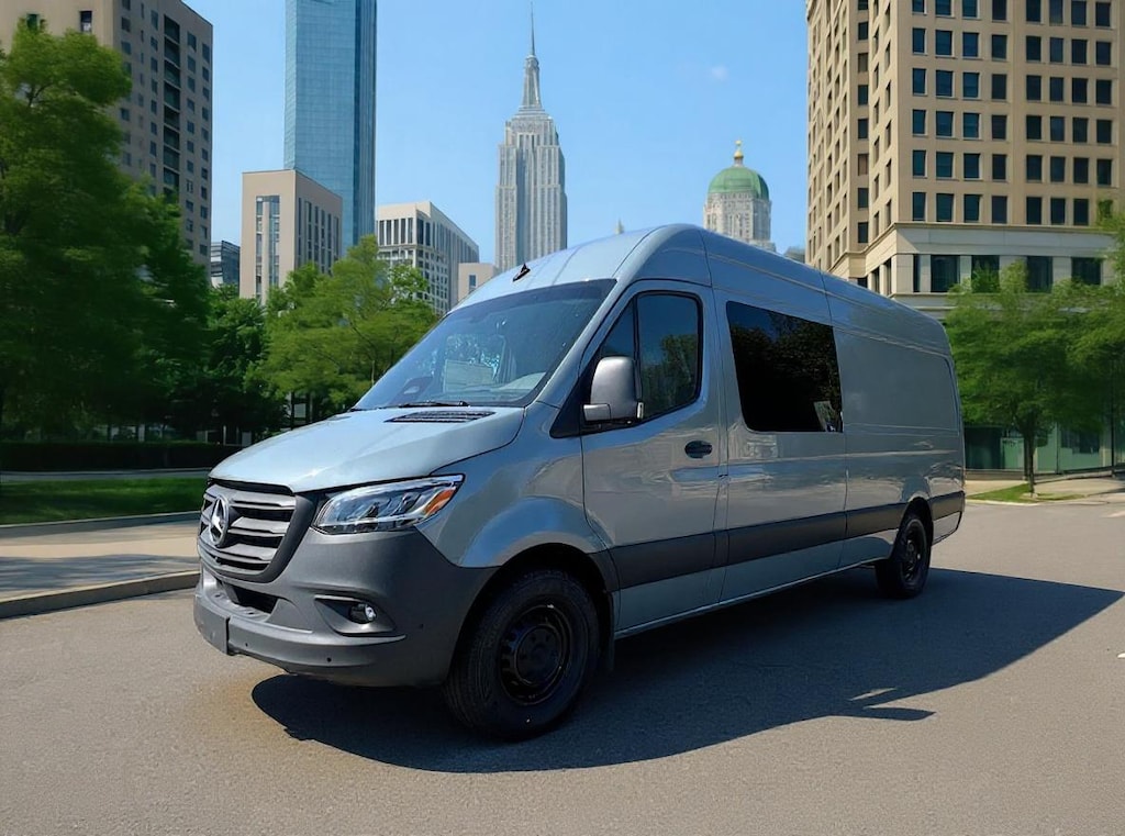 New 2025 Mercedes-Benz Sprinter 2500 High Roof 4-Cyl Diesel HO Van Crew Van