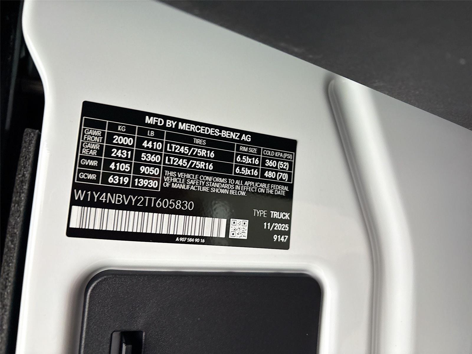 2026 Mercedes-Benz Sprinter Cargo Van Base - Photo 23
