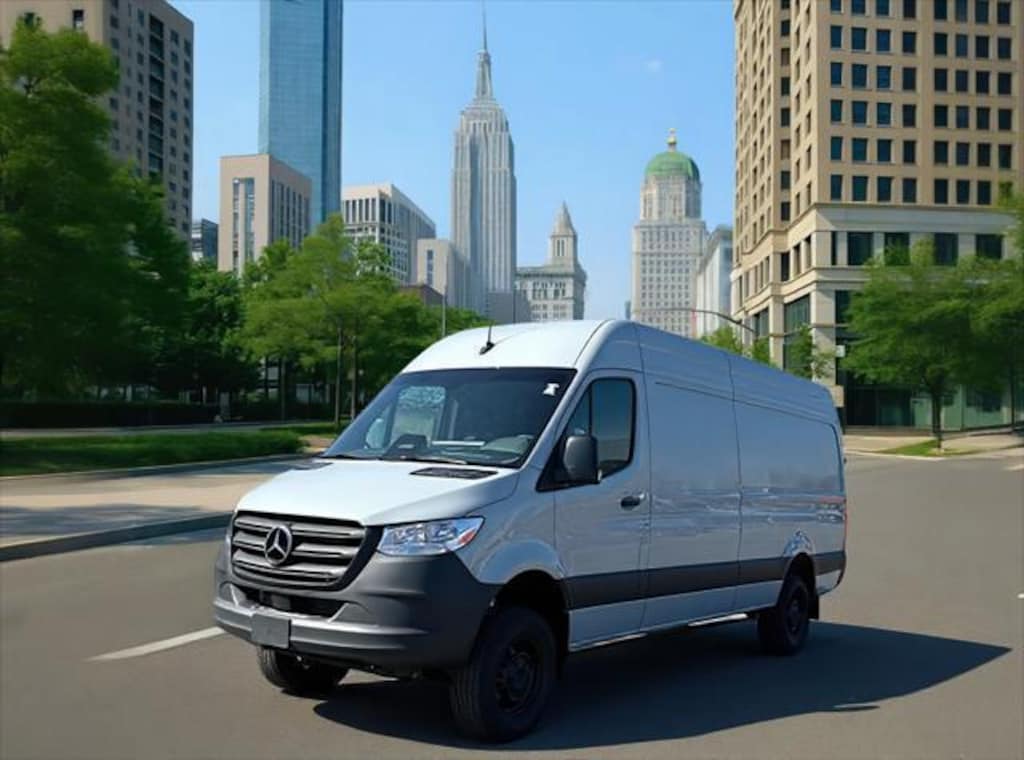 New 2025 Mercedes-Benz Sprinter 2500 High Roof 4-Cyl Diesel HO Van Cargo Van