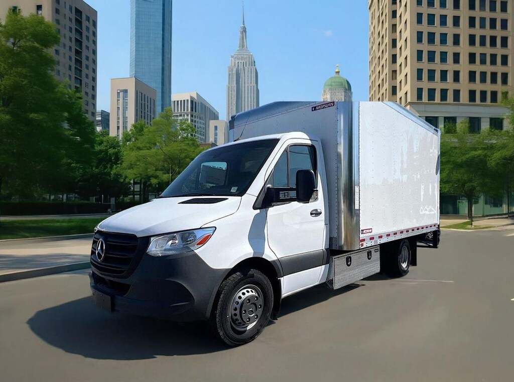 New 2024 Mercedes-Benz Sprinter 4500 Chassis Standard Roof 4-Cyl Diesel HO Truck