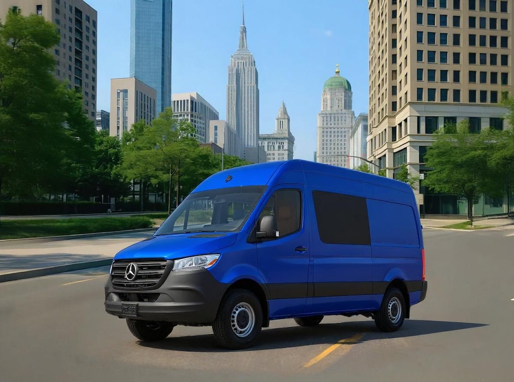 New 2025 Mercedes-Benz Sprinter 2500 High Roof 4-Cyl Diesel HO Van Crew Van
