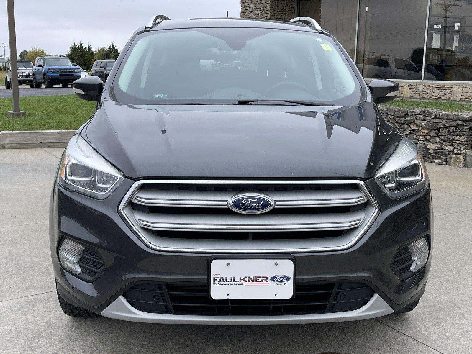 Used 2018 Ford Escape Titanium with VIN 1FMCU0J96JUA49479 for sale in Chanute, KS