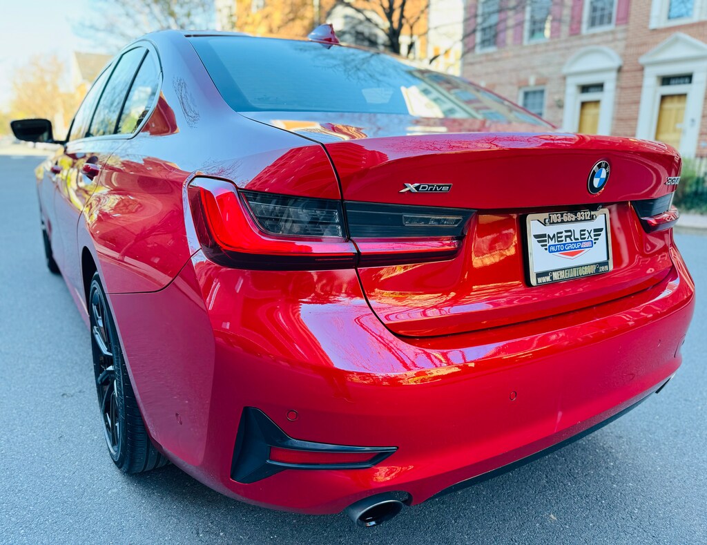 Used 2019 BMW 330i For Sale at Merlex Auto Group VIN WBA5R7C55KAJ82297