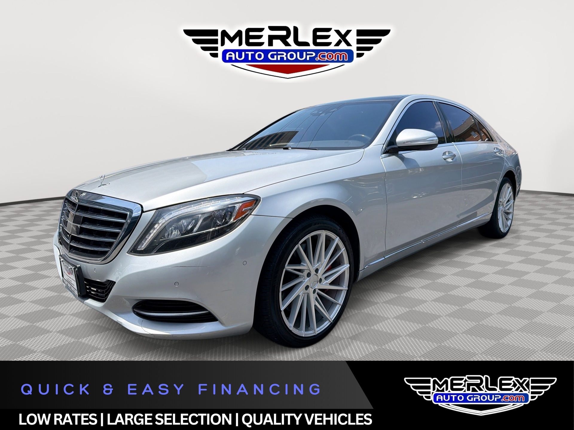 Silver 2017 Mercedes-Benz S-Class Sedan All-Wheel Drive 9-Speed Automatic