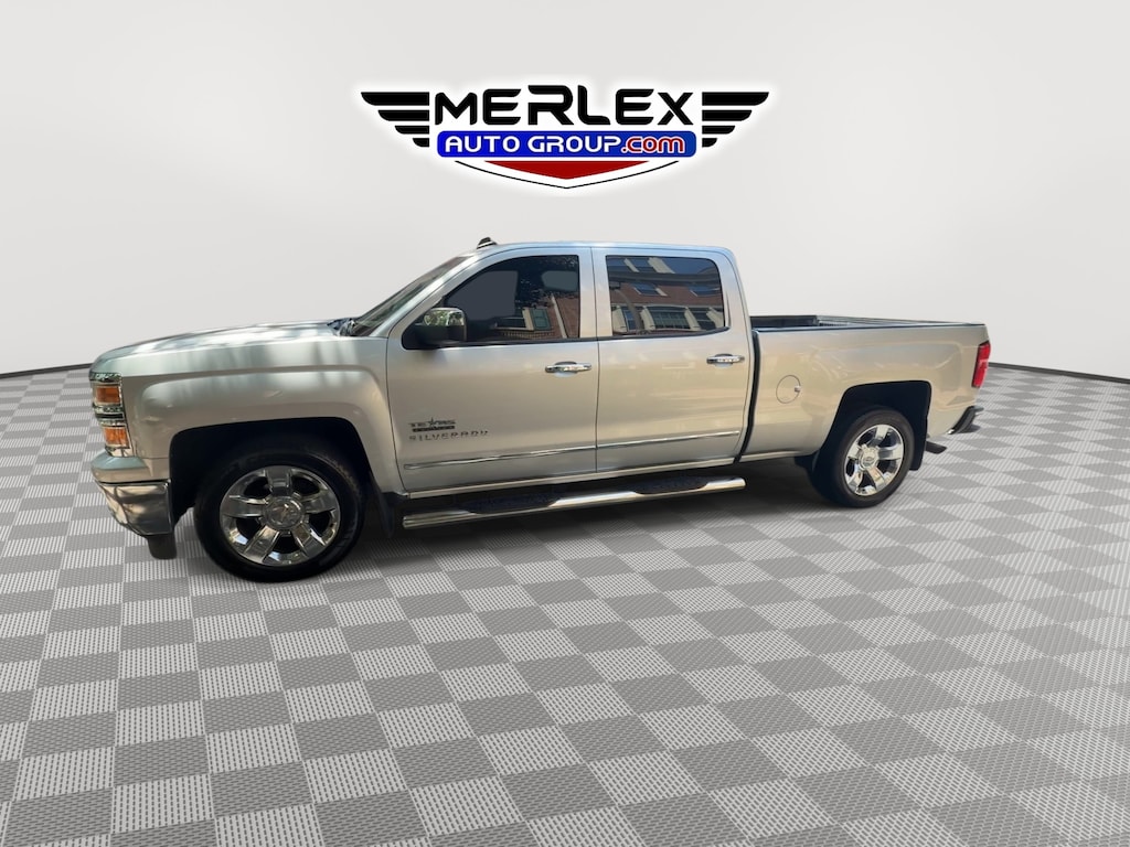 Used 2014 Chevrolet Silverado 1500 LTZ Custom Sport Truck Crew Cab