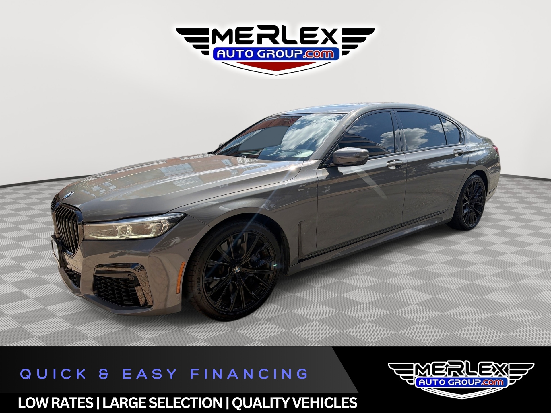 Gray 2021 BMW 7 Series Sedan All-Wheel Drive 8-Speed Automatic
