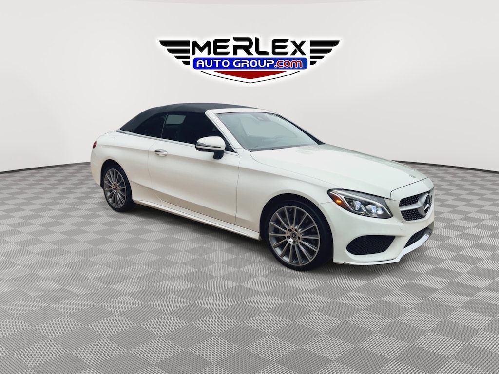 Used 2018 Mercedes-Benz C 300 AMG Package 4MATIC Cabriolet