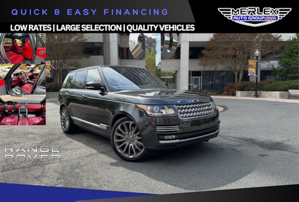 Used 2015 Land Rover Range Rover 5.0L V8 Supercharged Autobiography SUV
