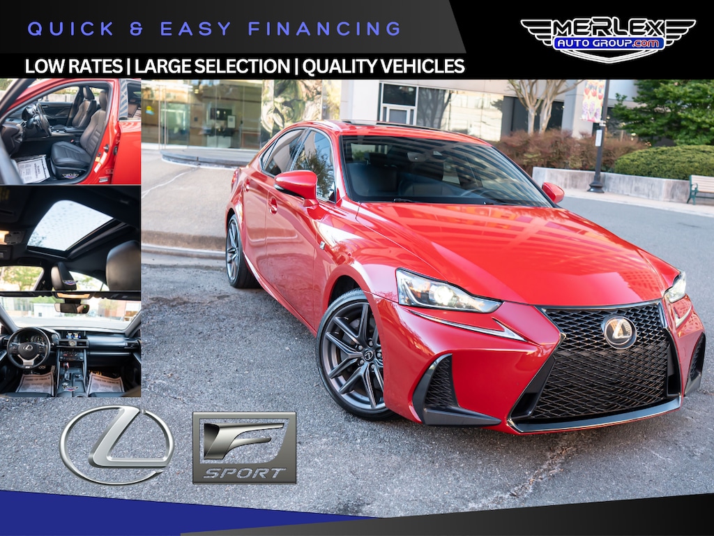 Used 2018 Lexus IS 300 F SPORT Sedan