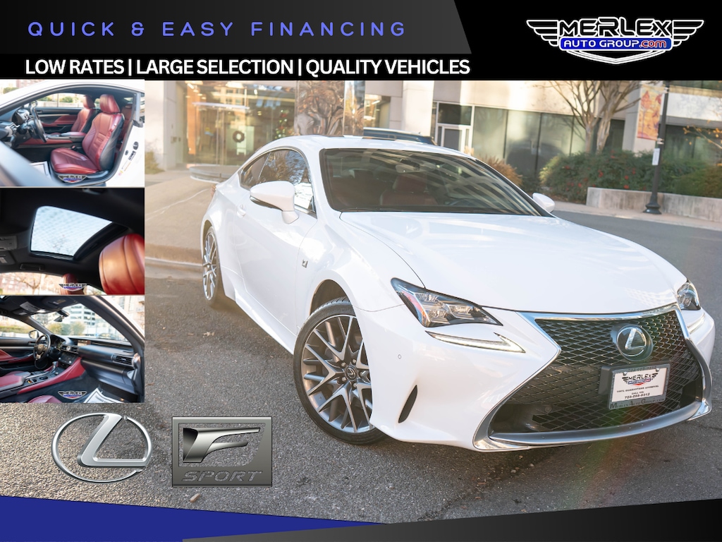 Used 2017 Lexus RC 350 F SPORT Coupe