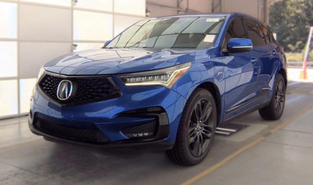 Blue 2021 Acura RDX SUV / Crossover All-Wheel Drive Automatic