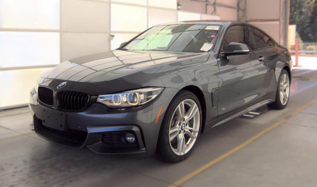 Gray 2019 BMW 4 Series Coupe All-Wheel Drive 8-Speed Automatic