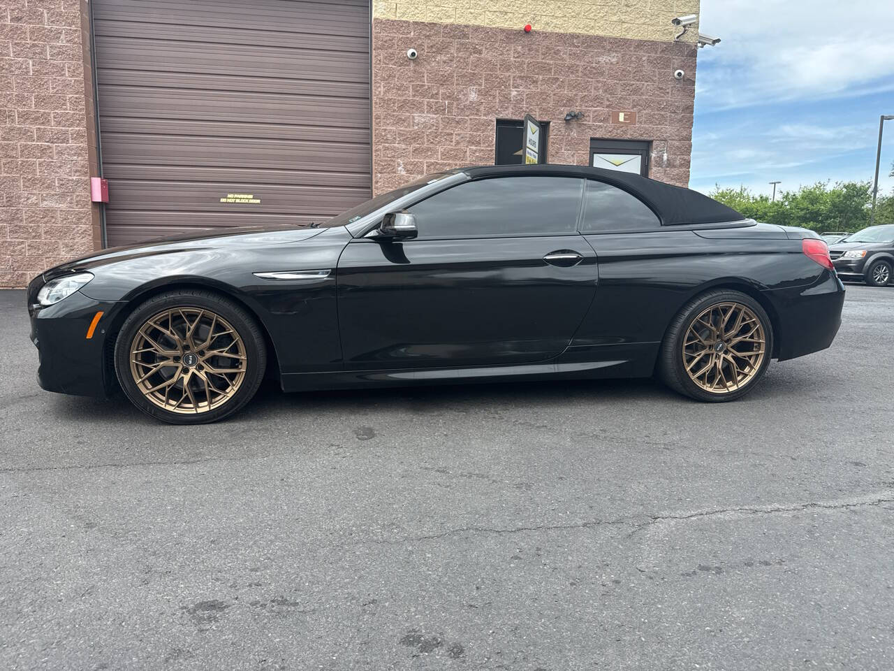 Black 2017 BMW 6 Series Convertible All-Wheel Drive 8-Speed Automatic