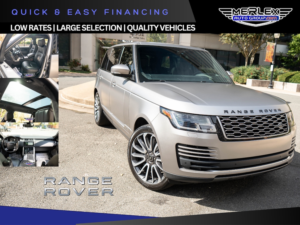 Used 2018 Land Rover Range Rover Supercharged LWB SUV