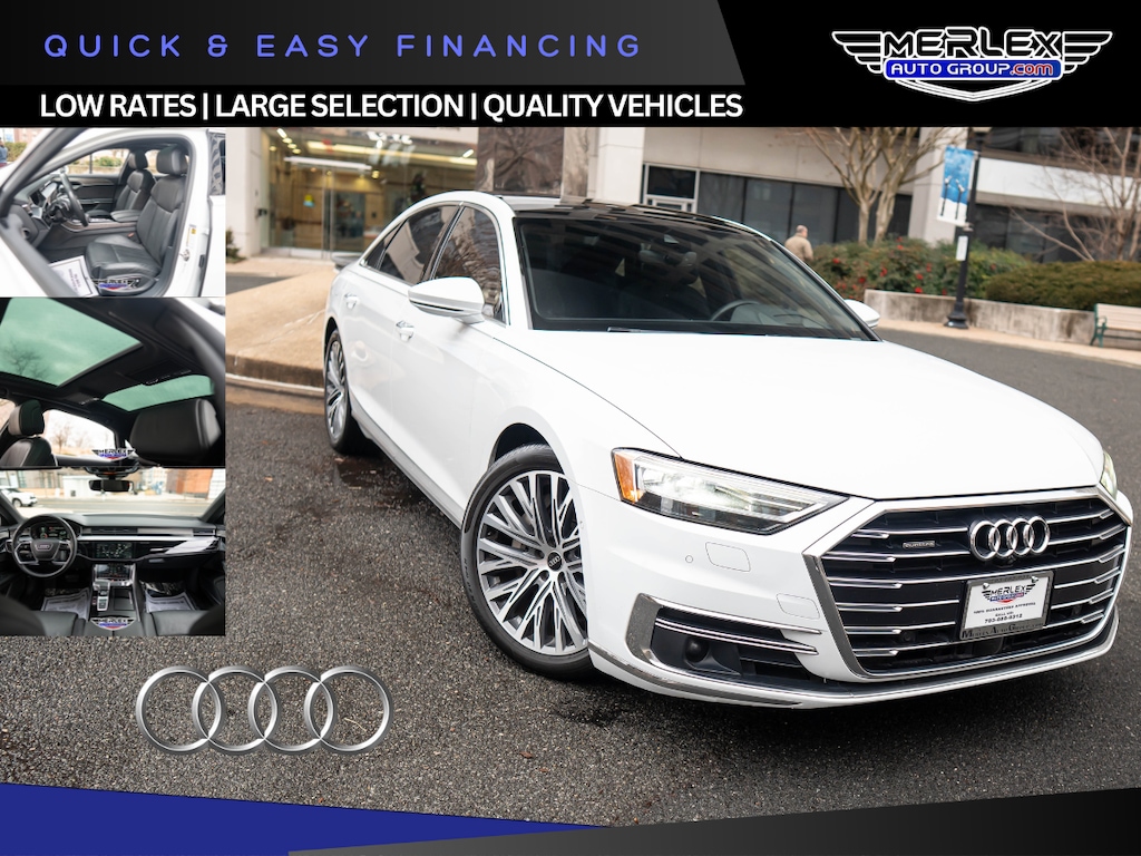 Used 2021 Audi A8 L Quattro 55 Sedan