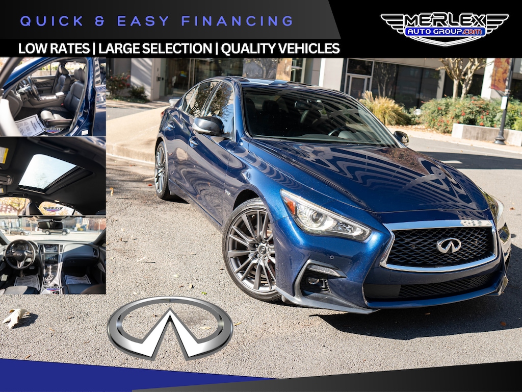 Used 2018 INFINITI Q50 3.0t RED SPORT 400 Sedan