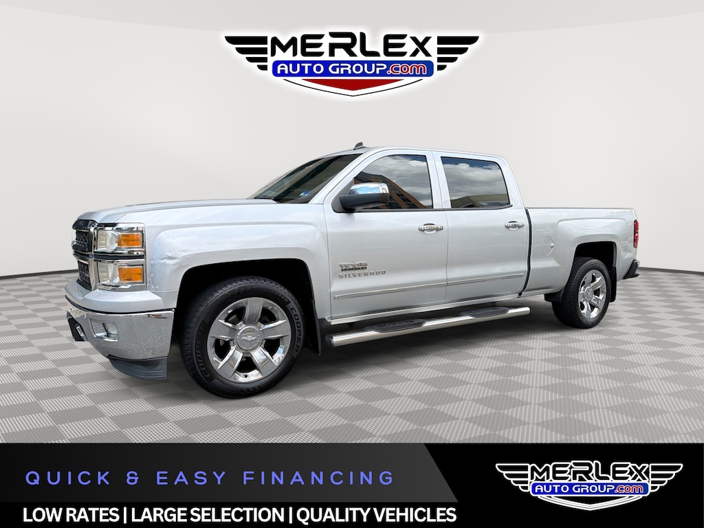 Used 2014 Chevrolet Silverado 1500 LTZ Custom Sport Truck Crew Cab