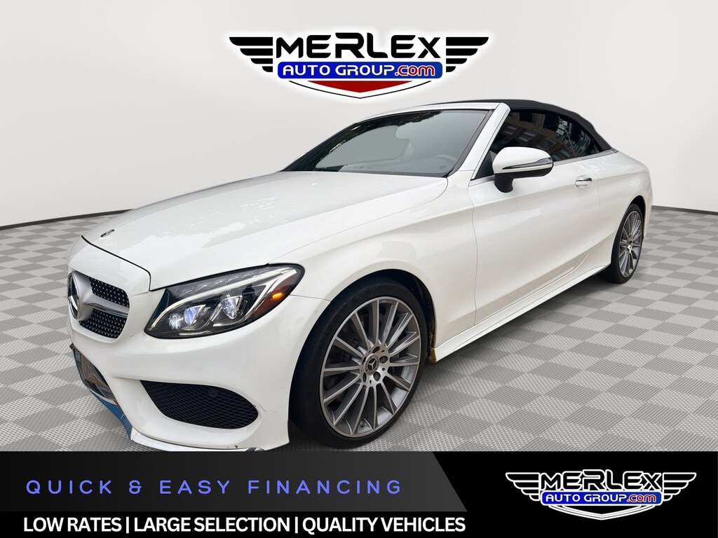 Used 2018 Mercedes-Benz C 300 AMG Package 4MATIC Cabriolet