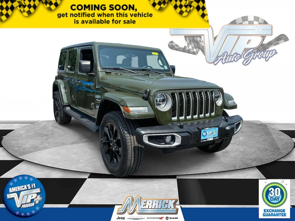 Certified 2021 Jeep Wrangler 4xe Unlimited Sahara Unlimited Sahara 4x4